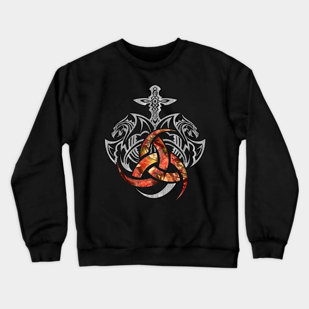 Horn of Odin Crewneck Sweatshirt by Nartissima